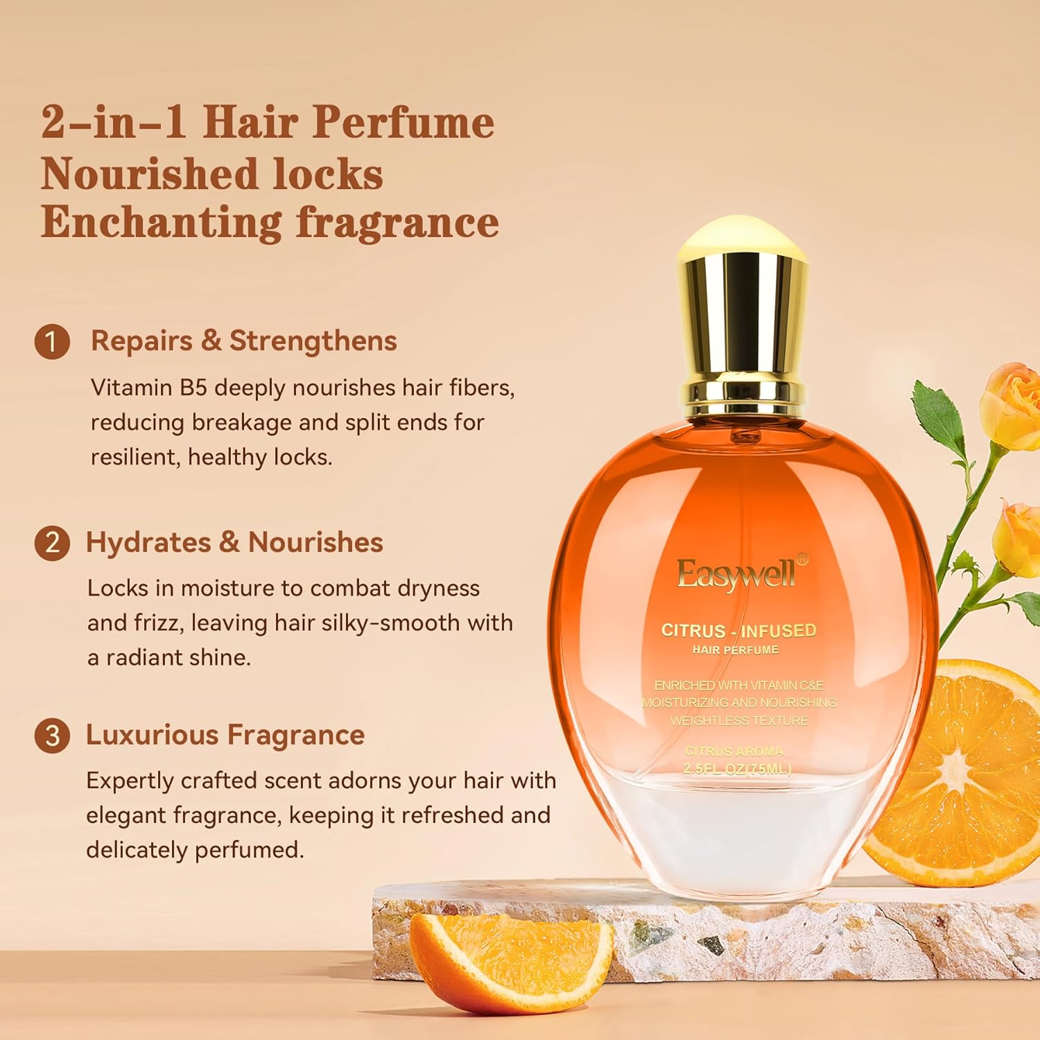 Leave In Conditioner Spray, Hair Perfume for Women, Hair Spray