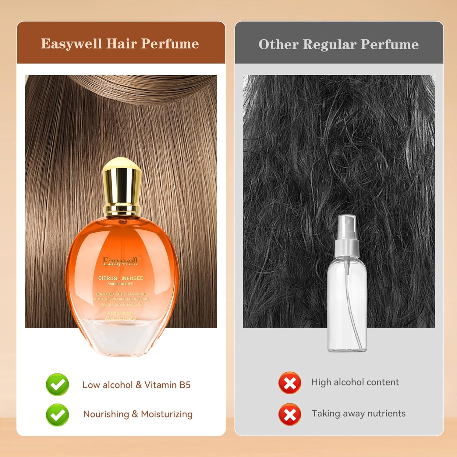 Leave In Conditioner Spray, Hair Perfume for Women, Hair Spray